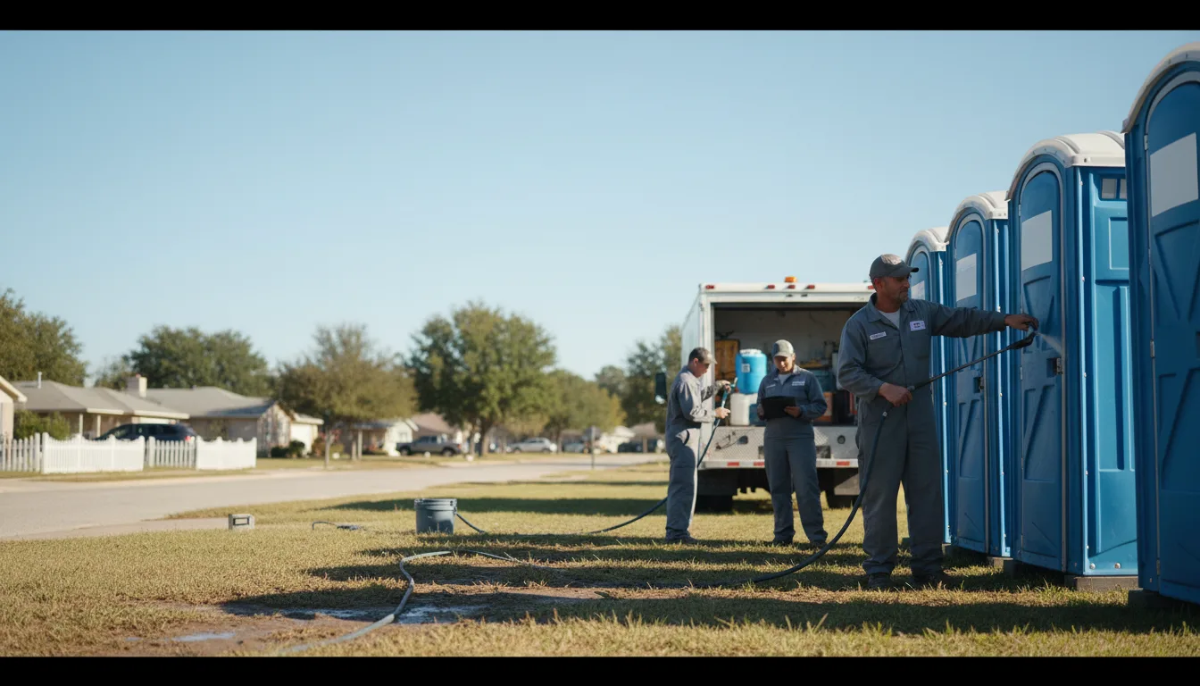 Long-Term Portable Toilet Rental in Mitchell, GA near me